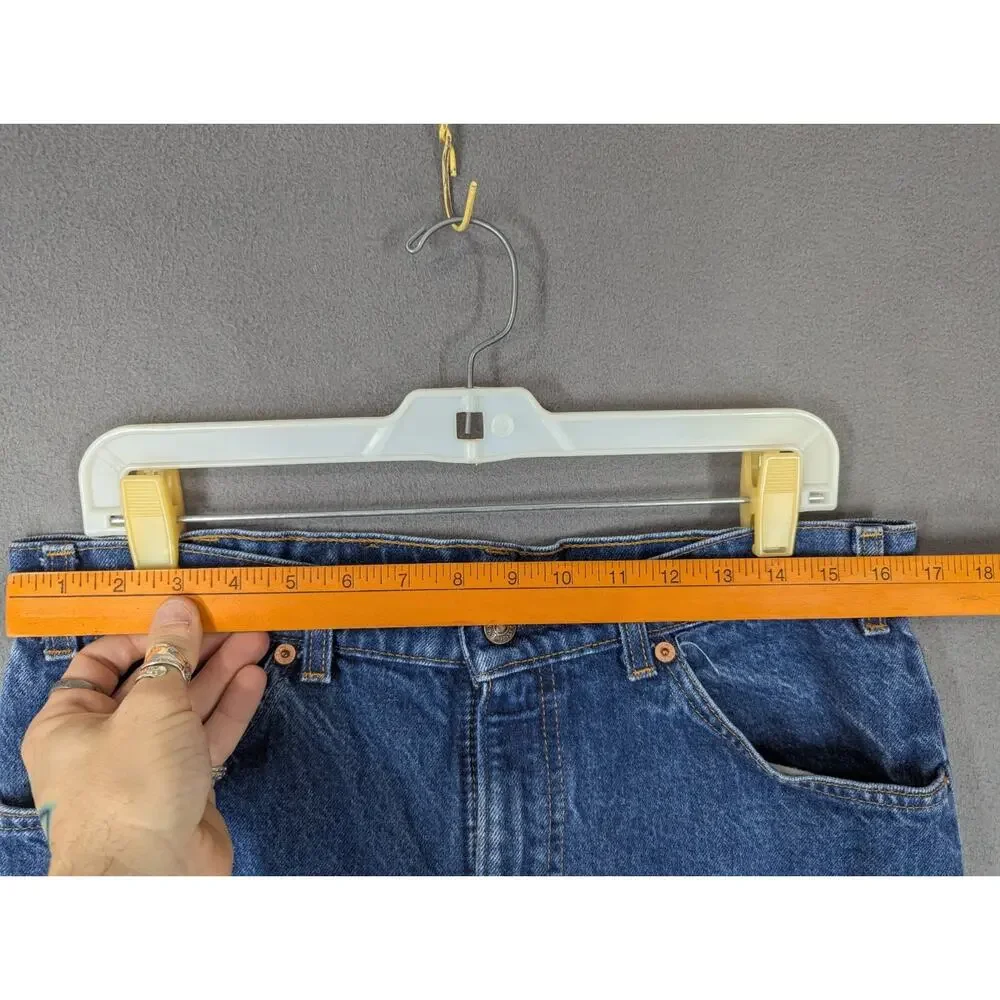 Vintage 1988 Levi's 505 Orange Tab Made in USA Jeans Mens 36x30 (measures 33x27)